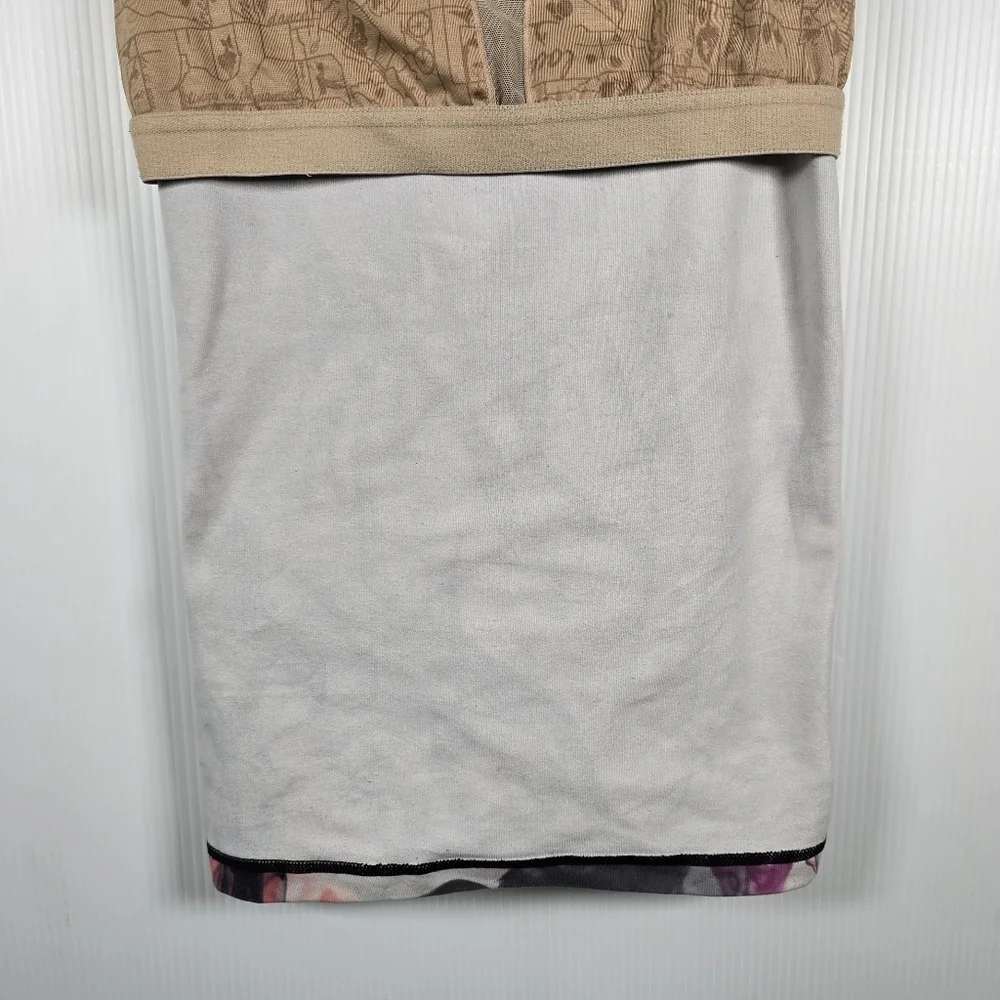 Lululemon Unicorn Tears Power Y Tank Top Adjustable Straps Size 8 Rare Print